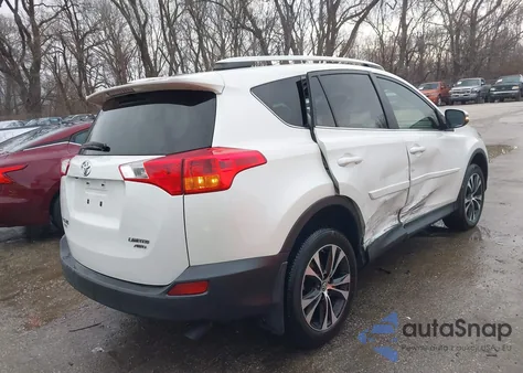 2015 Toyota Rav4 Limited из США, поврежденный, VIN JTMDFREVXFD171252